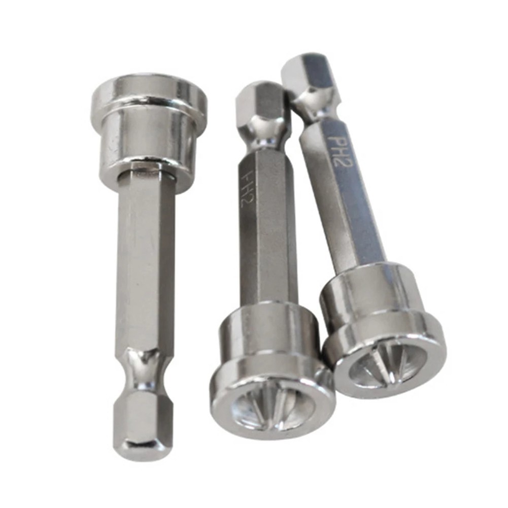 Waysle_Magnetic Positioning Screwdriver Bit Head Woodworking Screw Hex ...