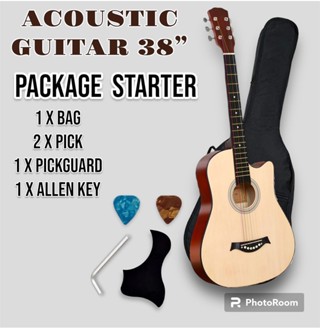GAMMA Series 40” Slimbody Acoustic Guitar with 4 band EQ ( GM40S-EQ /  GM40SEQ ) plug in pick up semi acoustic package set akustik slim body Slim  body Slim-body