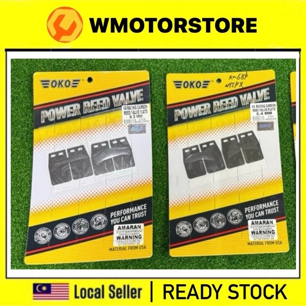 Rxz / y125z -🔥 reed valve plate racing v4 ( 0.3mm / 0.4mm / 0.5mm) 🔥💯 ...