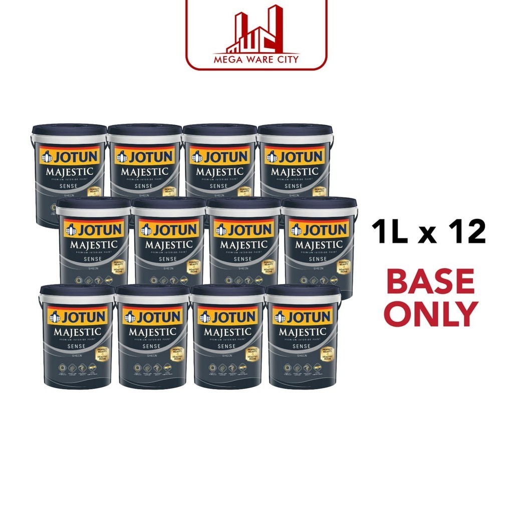 JOTUN Majestic Sense Base Only 1L (12 Units/Box) Anti Fungal Interior
