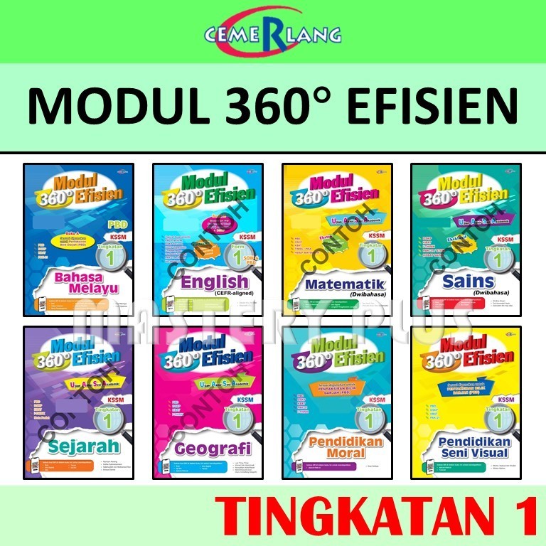 MODUL 360 EFISIEN TINGKATAN 1 UASA | KSSM 2024 & MODUL 360 INTEGRASI ...