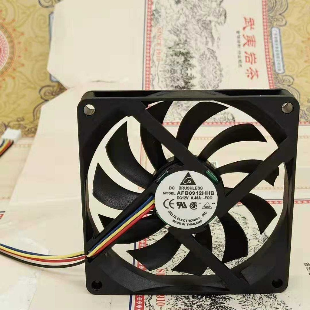 Delta 9cm 12v 0.45A 9015 AFB0912HHB Computer Motherboard Speed ...