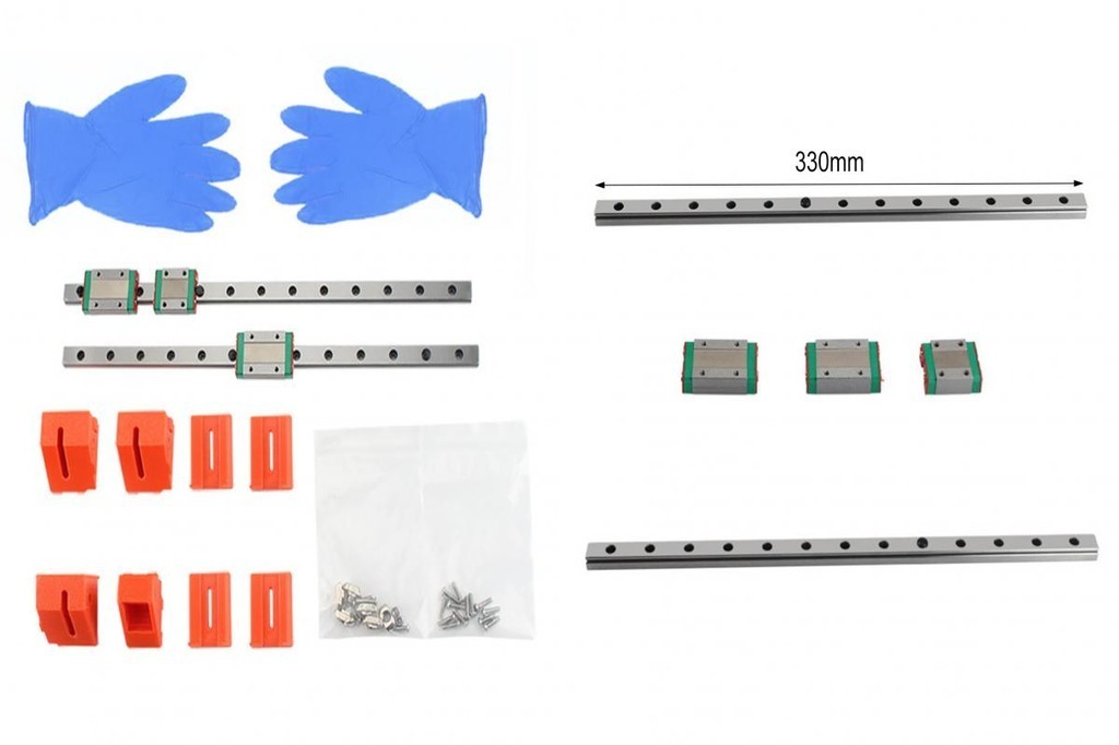 SGW_ MGN12H 330mm Linear Rail Low Friction Multipurpose Useful Yaxis