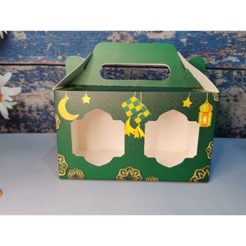 10/20Pcs Hari Raya Cookies Gift Box Kotak Kuih Raya Aidilfitri | Shopee ...