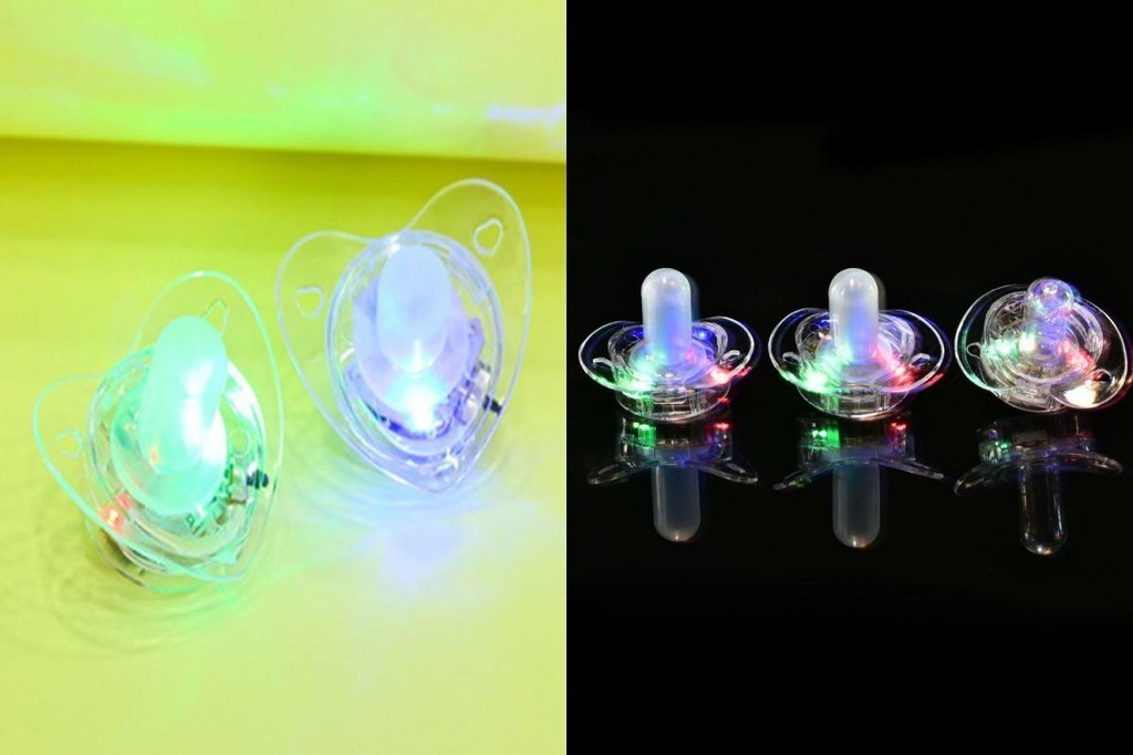 Lingoer| Concave Tongue End Flash Nipple Party Supply Highlight Glowing ...