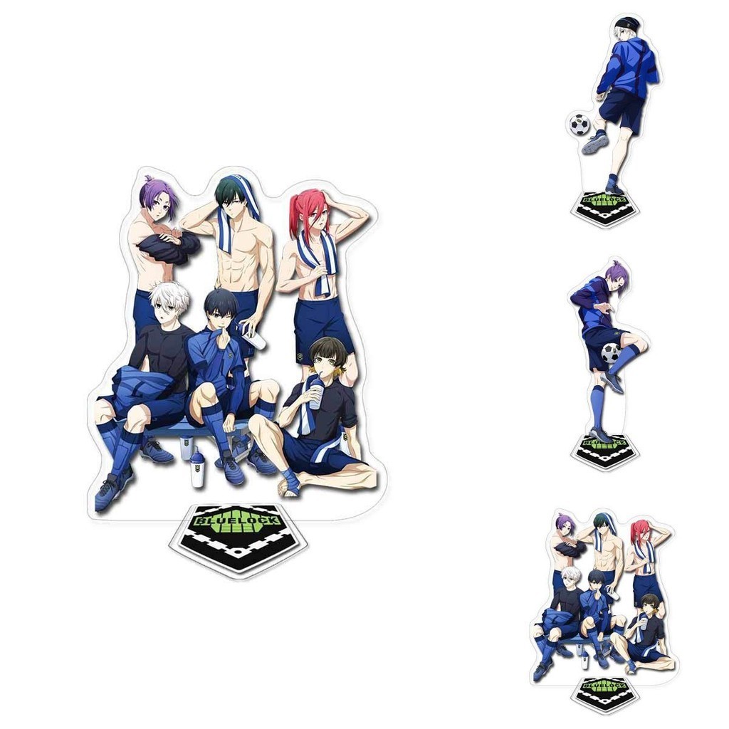 Acrylic Prison-themed Blue Double-layered Standee Display Anime ...