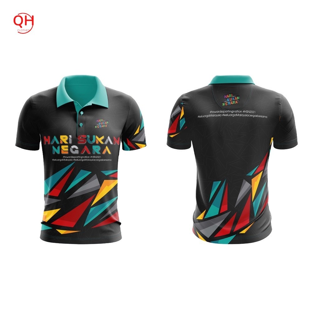 2024 hot READY STOCK MALAYSIA Hari Sukan Negara Malaysia Tshirt Jersey ...