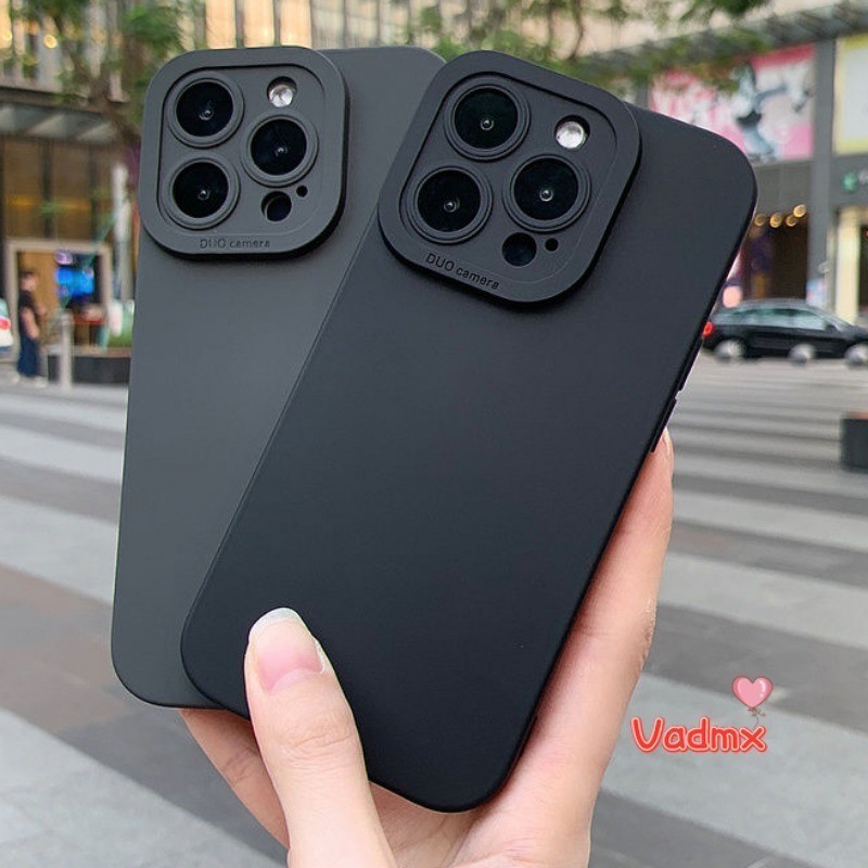 Solid Color Silicone Phone Case for Samsung Galaxy A03 Core A03S A02S ...