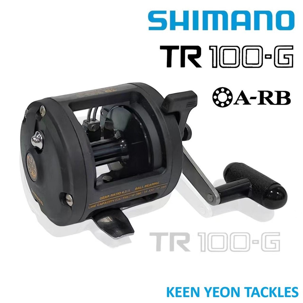 SHIMANO DRUM FISHING REEL TR 100-G