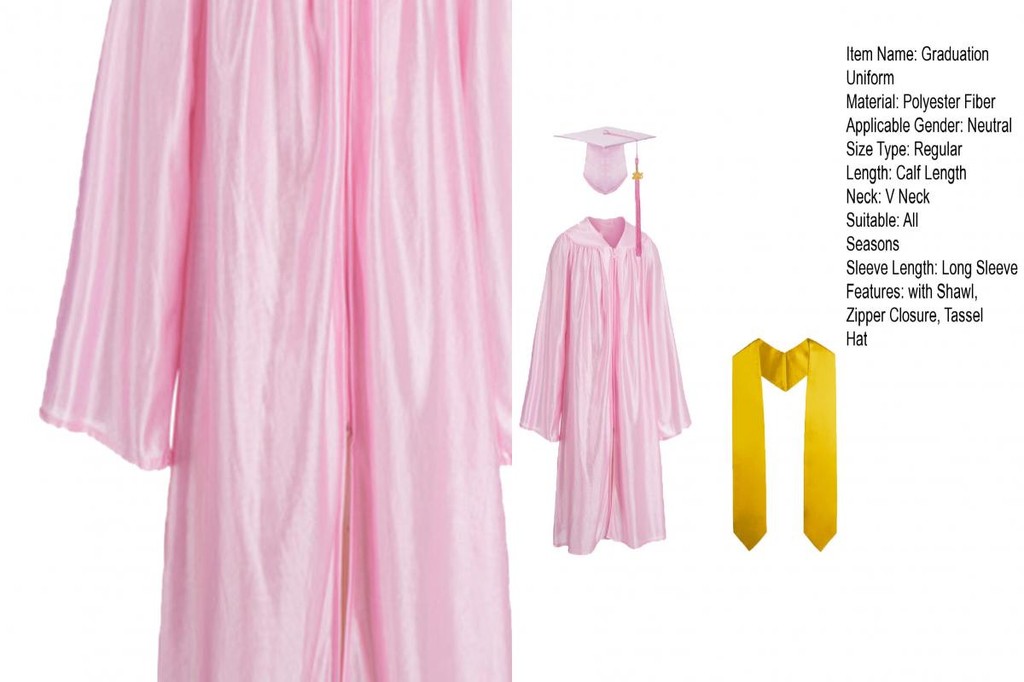 RAN Graduation Cap and Gown Set Graduation Attire Kids Graduation Robe ...