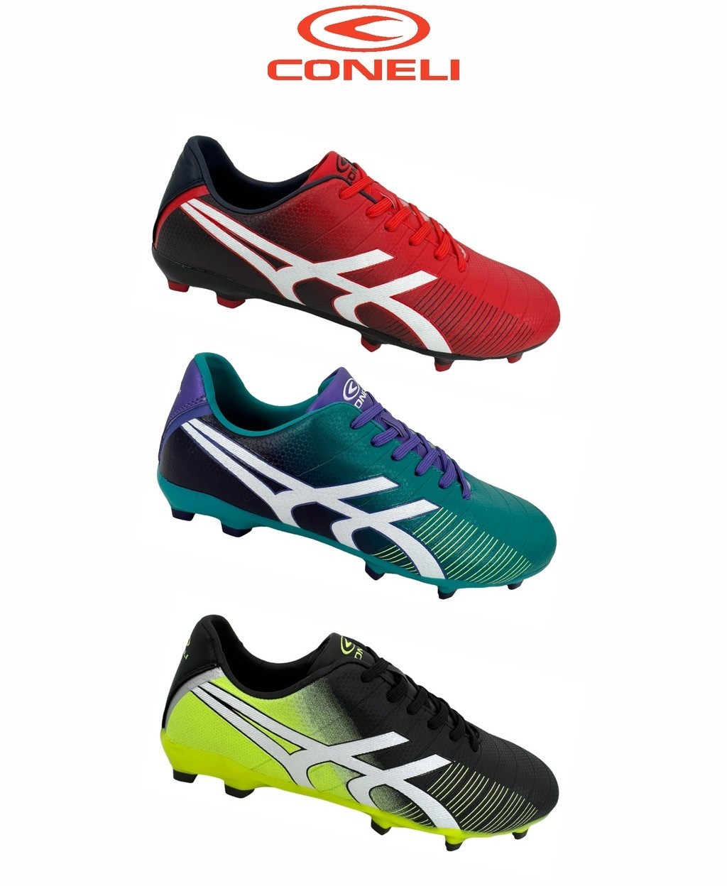 CONELI [SFO0713M] UNISEX TRAINING/TOURNAMENT SOCCER BOOT / KASUT BOLA ...