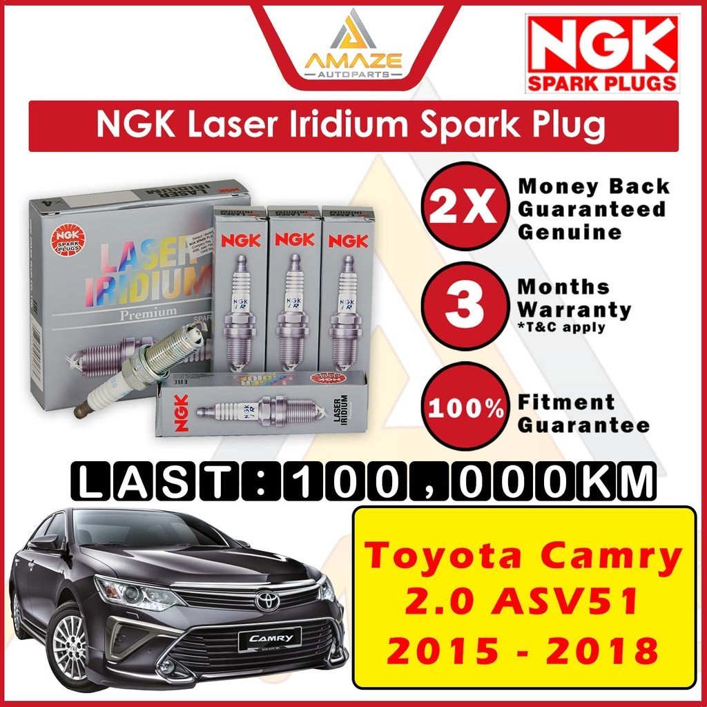 NGK LASER IRIDIUM PREMIUM Spark Plug-Long Thread (Made In Japan) 1 Piece - Foto 4