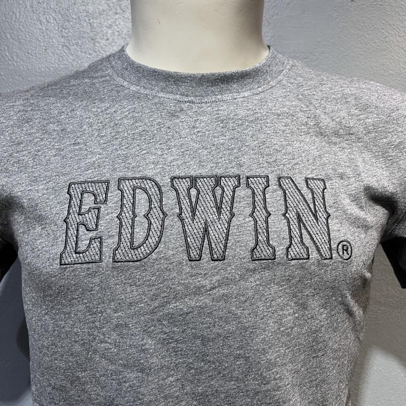 🔥New Arrivals🔥 EDWIN® Men’s Signature Logo Embroidery T-Shirt ( 7480 ...