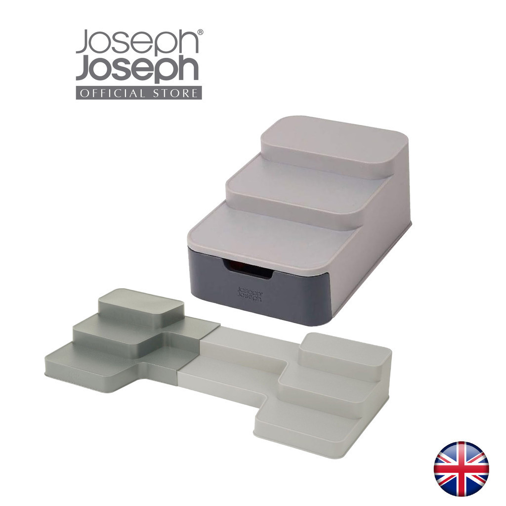 Joseph Joseph CupboardStore Compact Tiered Organiser + Joseph Joseph