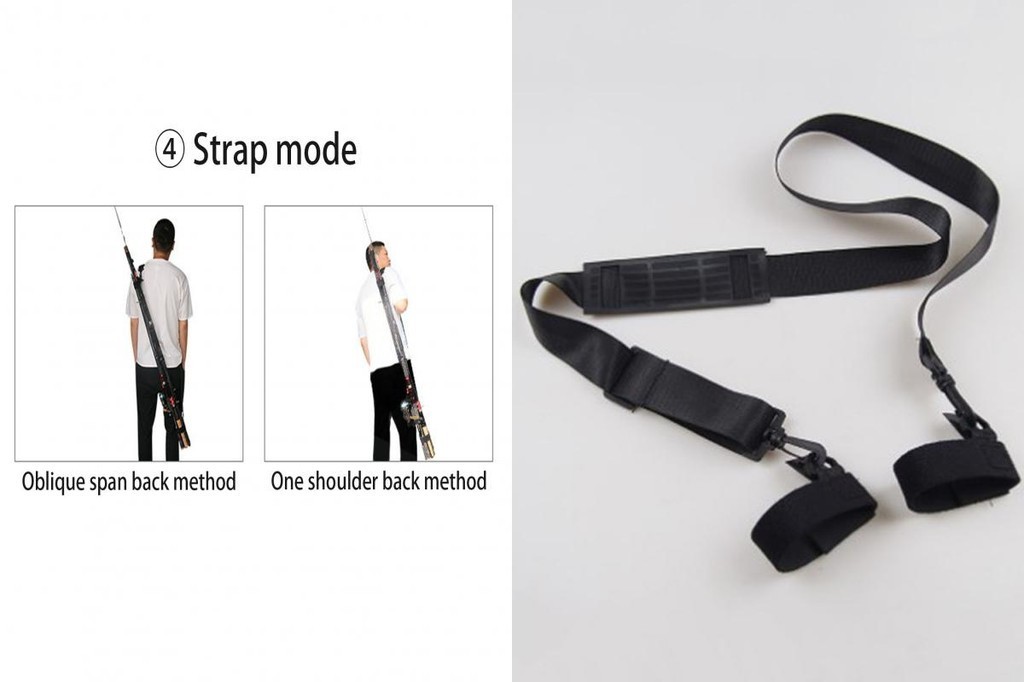 (gashadream) 1 Set Fishing Rod Strap Fasten Tape Outdoor Portable ...