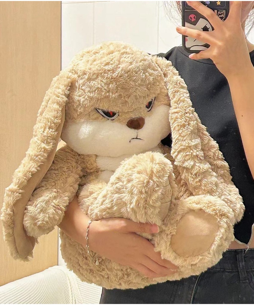 Jfmm spot mate selection lost rabbit doll aixini 35cm angry rabbit ...