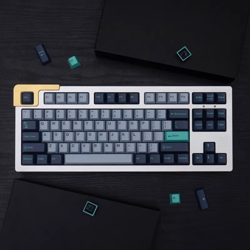 GMK 173 KEYS Two-color Optional Double Shot Cherry Profile ABS Keycaps ...