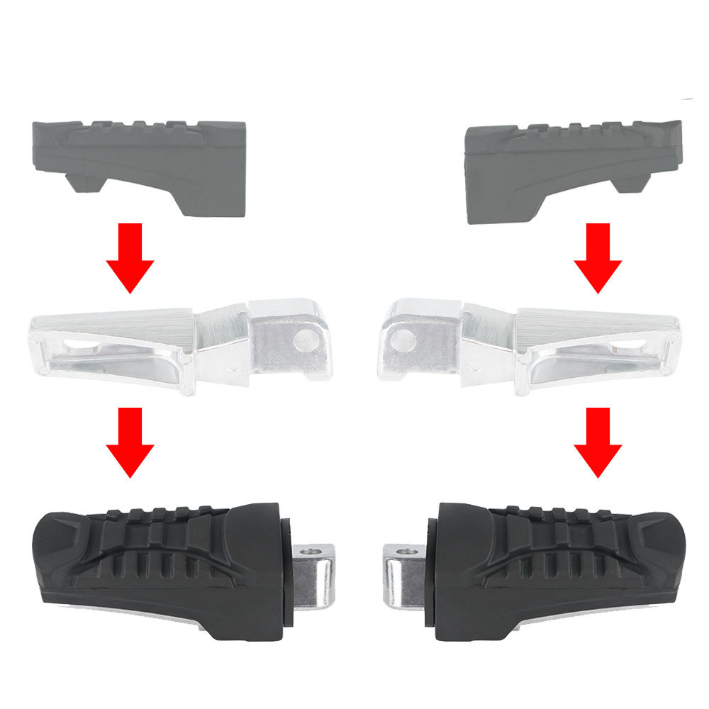 Rear Passenger Foot rest For BMW R1200GS R1250GS ADV R1200 R1250 GS ...