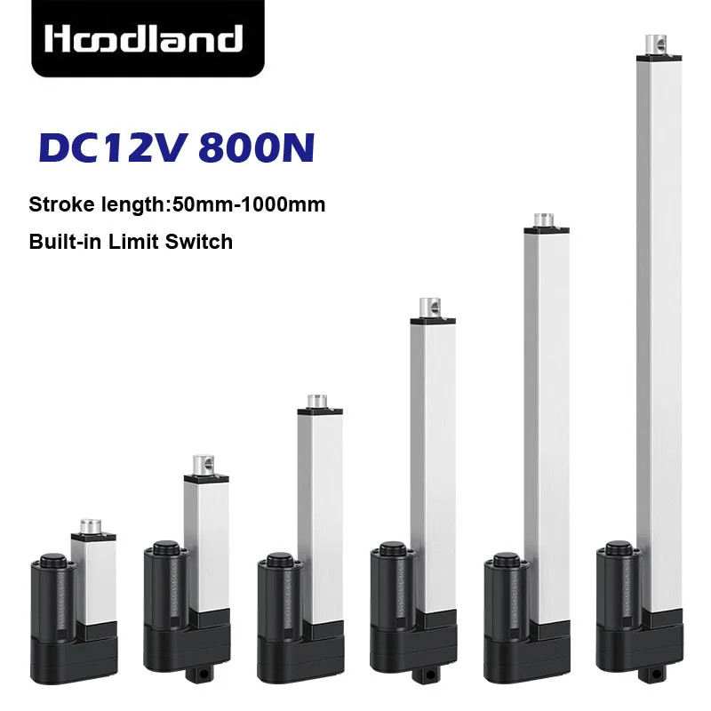 DC24V Electric Linear Actuators Motor 800N Heavy-Duty Actuator 50 ...