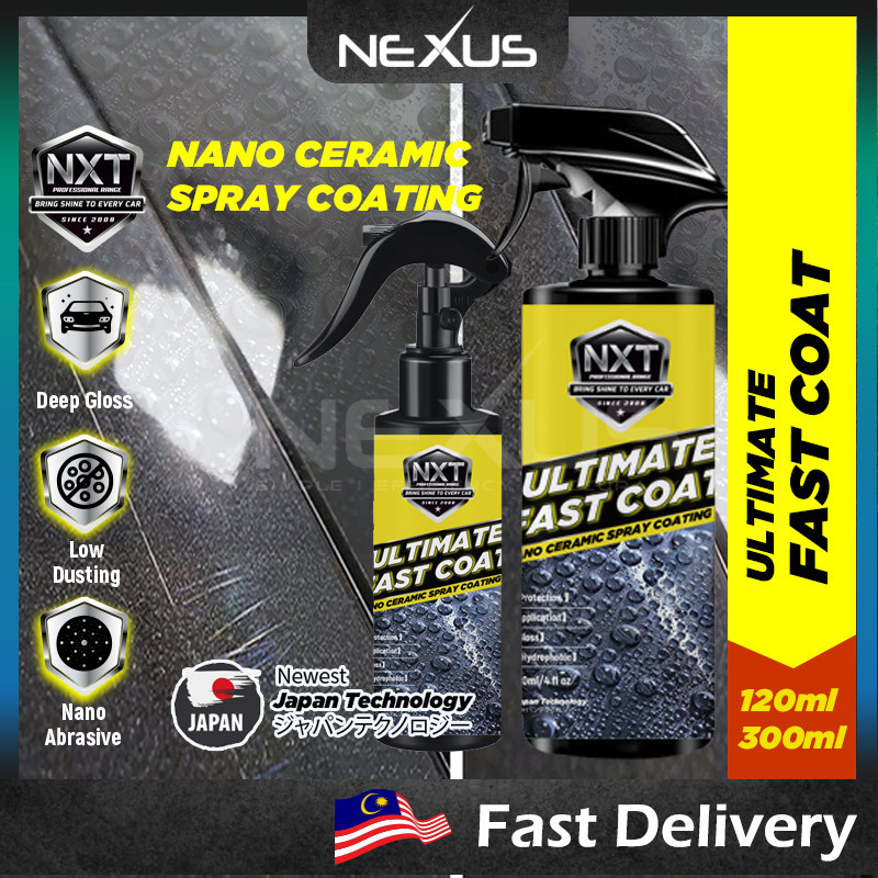 NXT Ultimate Fast Coat Spray Ceramic Coating Glass Coating Quick ...