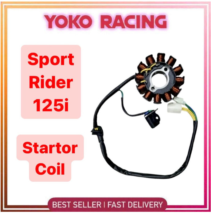 SYM SportRider Sport Rider 125 i 125i Fuel Coil Starter Startor Coil