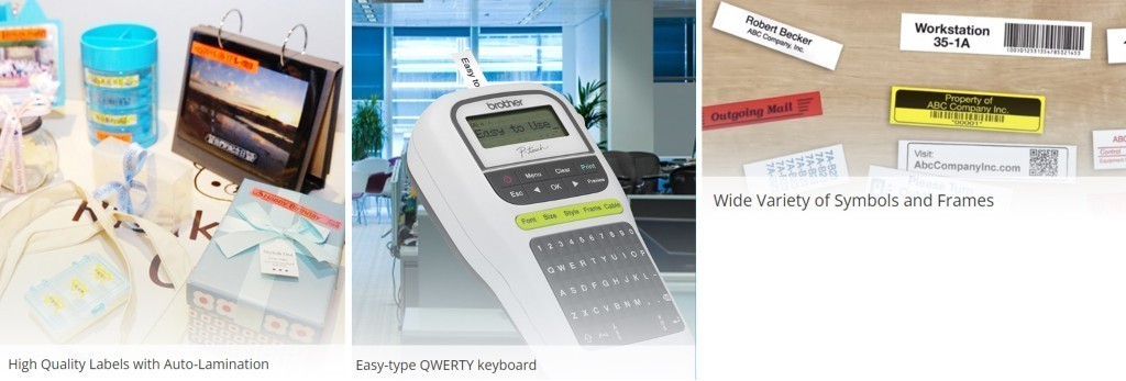 Brother PT-H110 H110 Label Printer P-Touch PT-H110 Portable Home Use ...