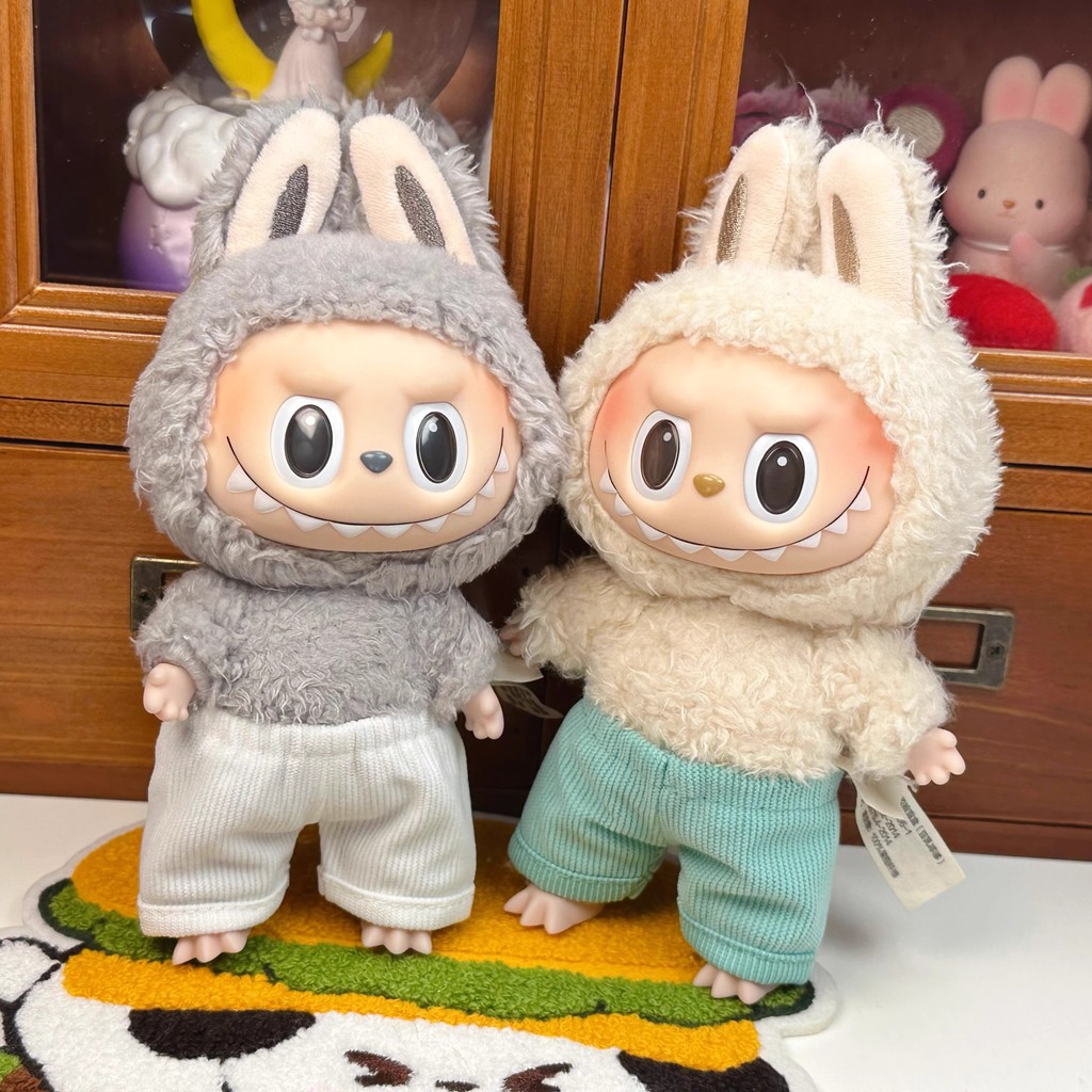 Labubu Doll Clothes 17cm Vinyl doll Labubu Doll Changing Shorts ...