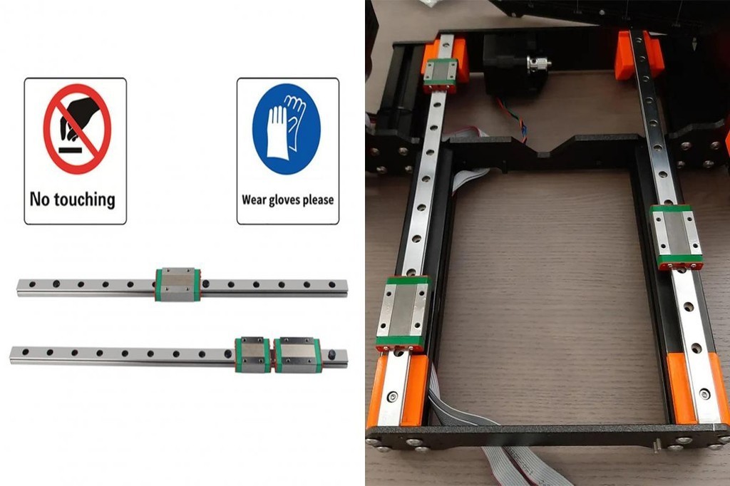 SGW_ MGN12H 330mm Linear Rail Low Friction Multipurpose Useful Yaxis