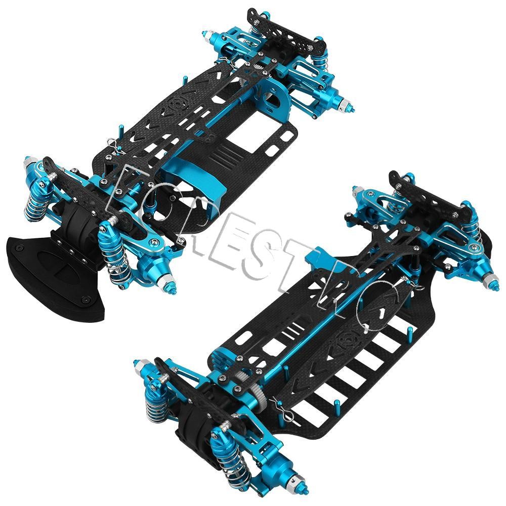Metal Alloy & Carbon Fiber & Nylon Frame Chassis with Shock Absorbers ...