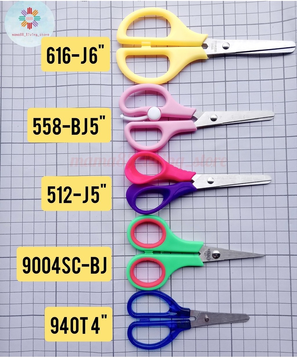 [READY STOCK] KC3484/85/86/87/88 STUDENT SCISSORS | Shopee Malaysia
