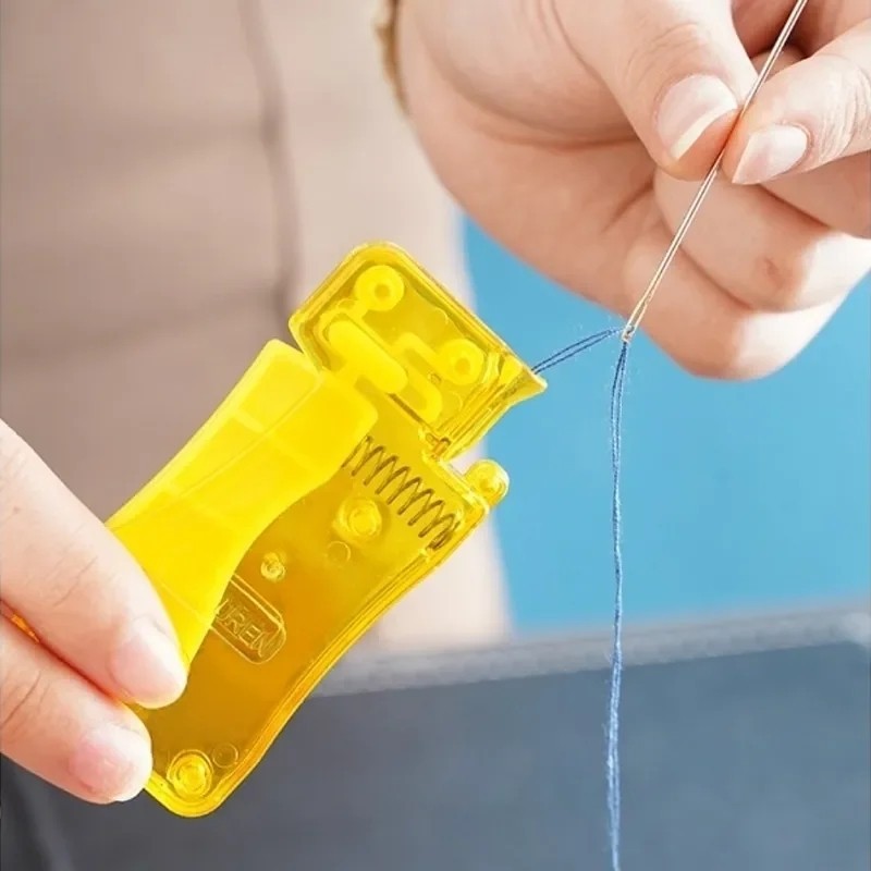Automatic Needle Threader DIY Home Hand Sewing Thread Auto Cross ...
