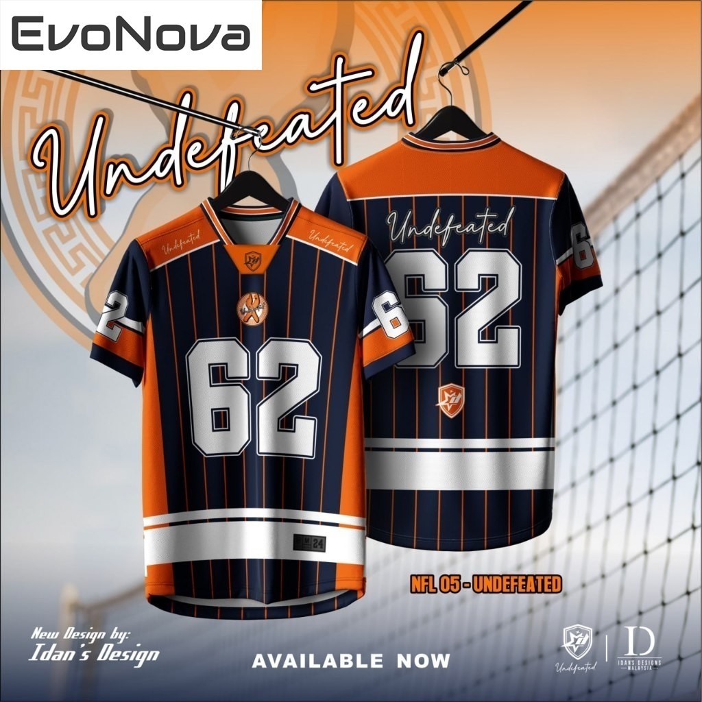 【Free Custom Name & Number】EvoNova NEW DESIGNS NFL COLLAR JERSY NFL ...