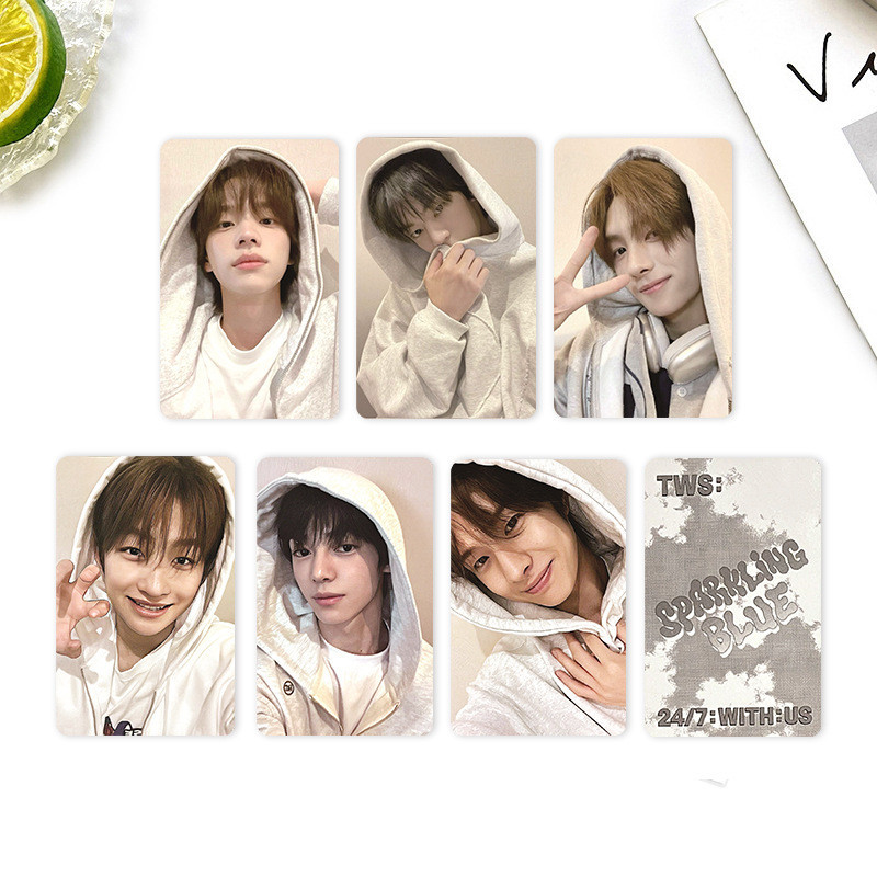 Kpop TWS Sparkling Blue Album Card Speciality Card Collector's Card ...