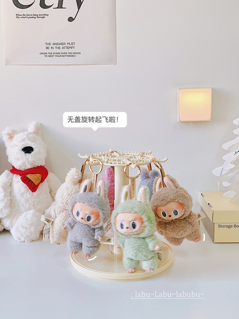 Cute Labubu Box Cartoon Removable Crybaby Labubu Display Box ...