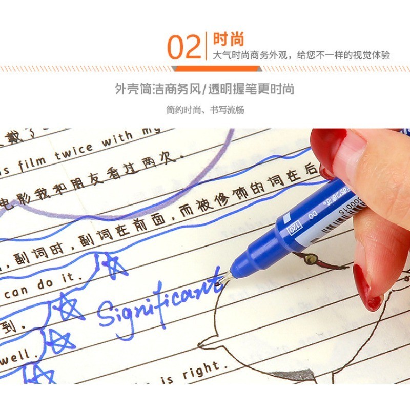 1Pc Name Sticker Special Marking Pen 3Colors Small Double Head ...