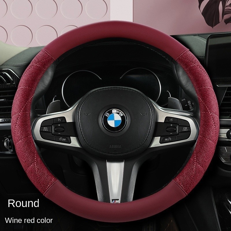 Fashion-leather-universal-car-steering Wheel-cover-Conform-UNK-Proton ...