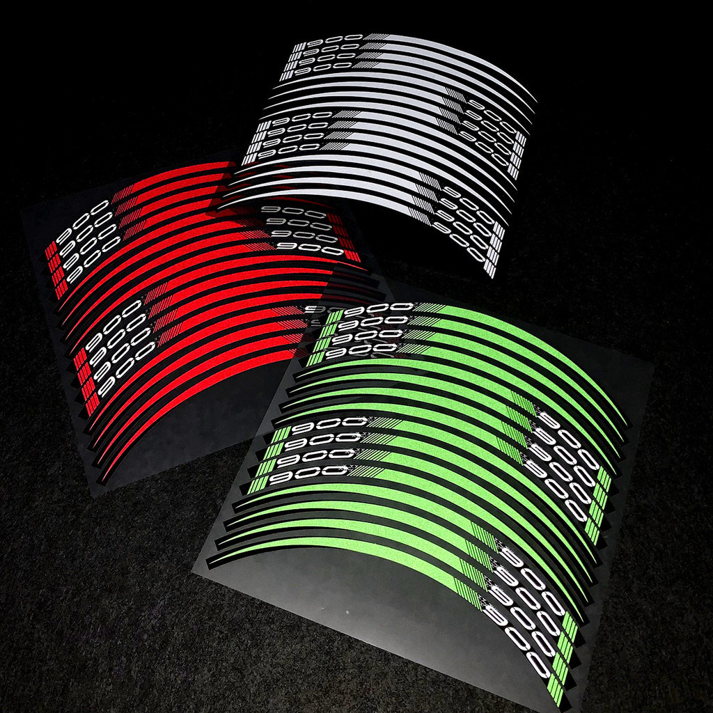 For Kawasaki Z900 Ninja Z900 Reflective Motorcycle Accessories Wheel ...