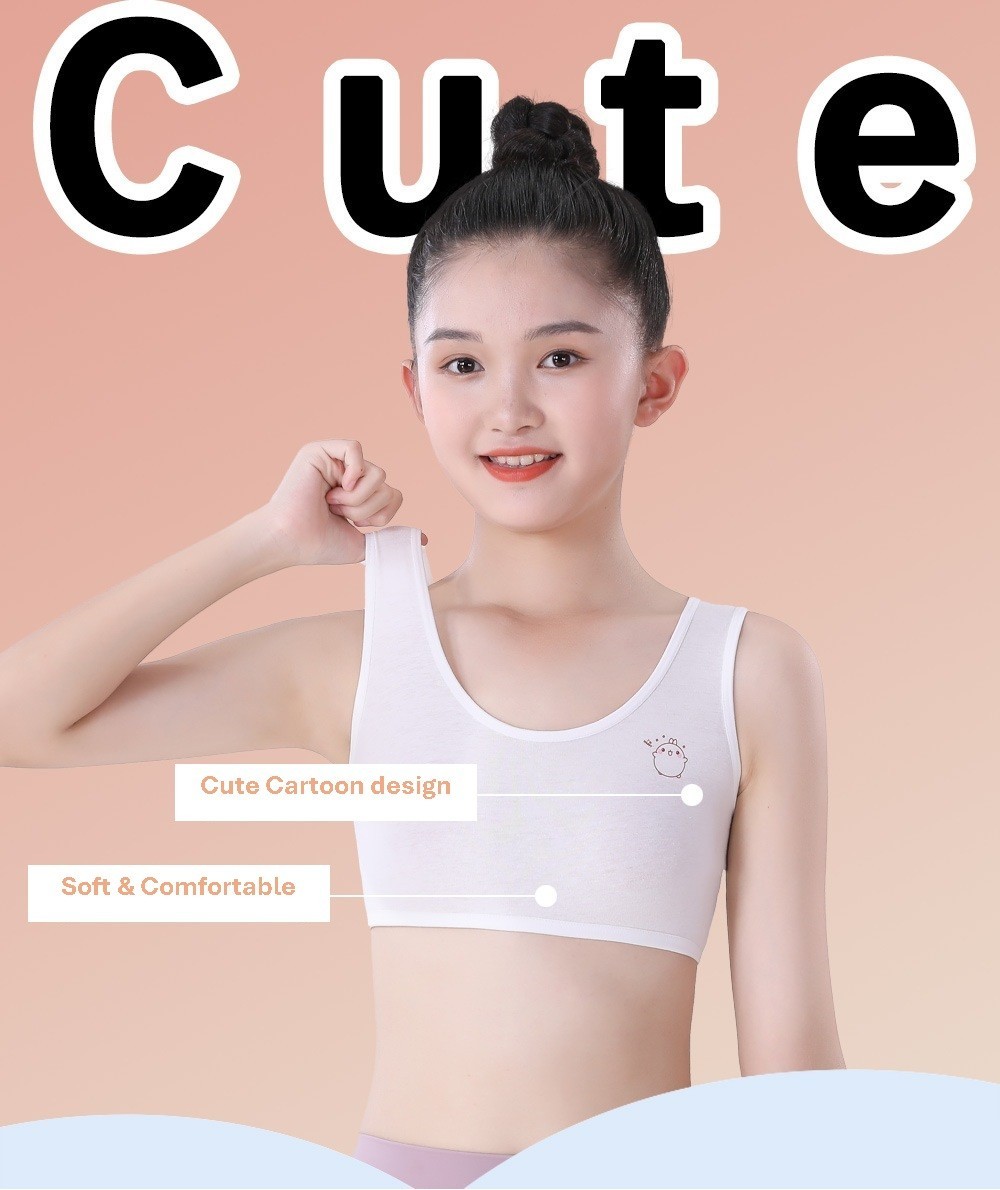 KEKEBEBE Teenager Girl Cotton Safety Early Development Cute Cartoon ...