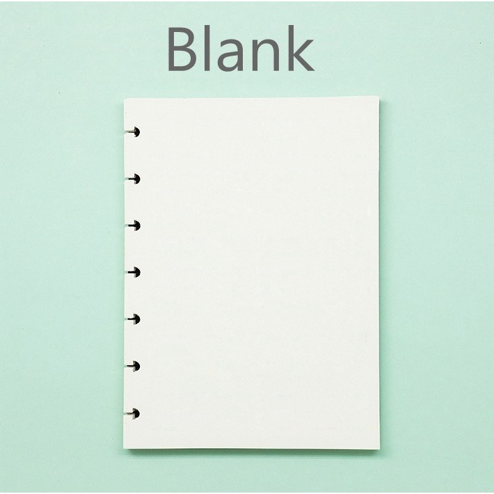 ITSYHPRO B6 Refill Sheets for Planner Notebook DIY Bingding 100G papars ...
