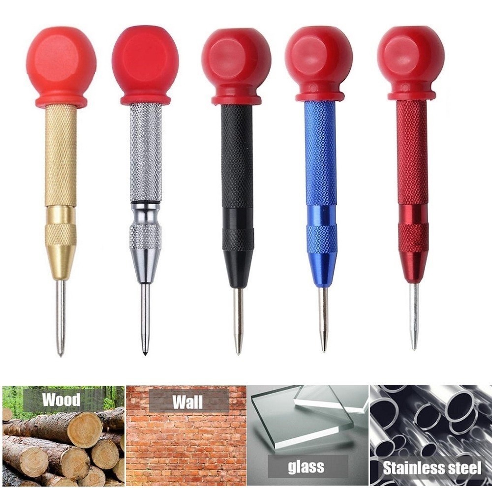 [DELA] Automatic Center Punch Spring Loaded Marking Drilling Tool Press ...