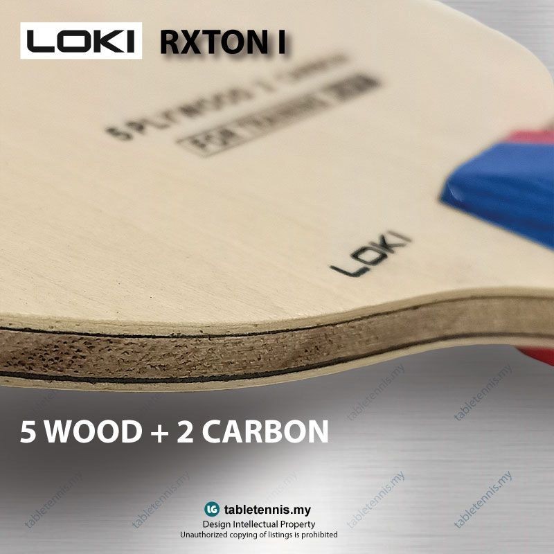 Loki Blade Rxton I Composite Carbon Table Tennis Blade Bat Paddle FL ...
