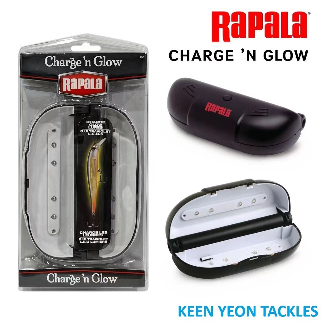 RAPALA Charge And Glow 8 LED UV 28 Lumen