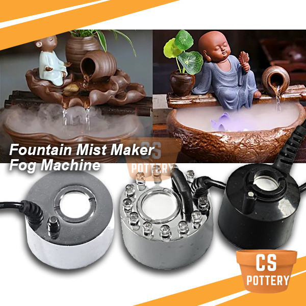 Fogger Mister Fountain Mist Maker Mesin Pembuat Kabus Air Pancut Pond ...