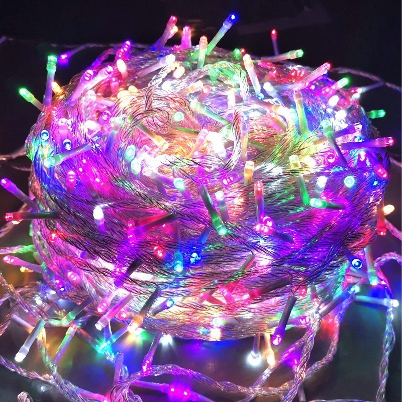 iCools Raya String Light 100 200 LED Lampu Colorful Cristal Copper ...