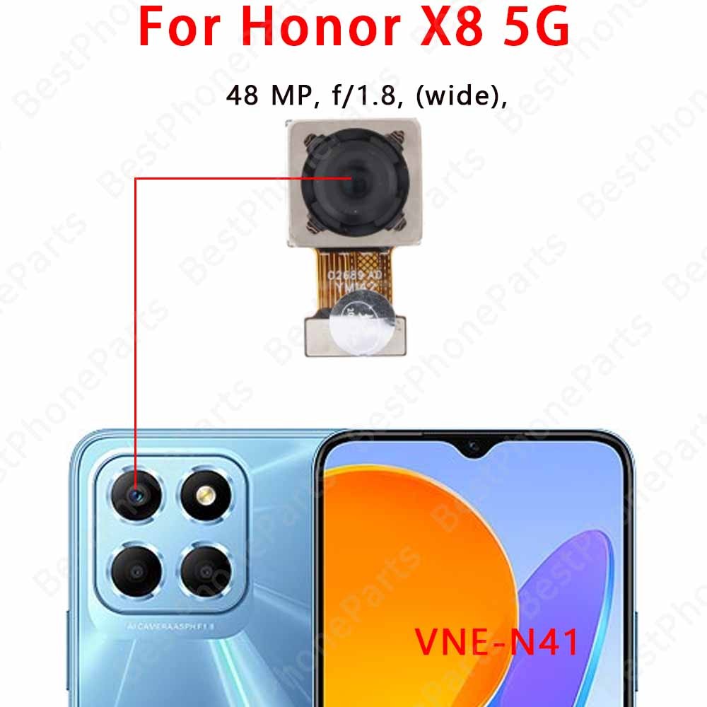 Original Selfie Front and Rear Back Camera For Huawei Honor X8 X8a X8b ...