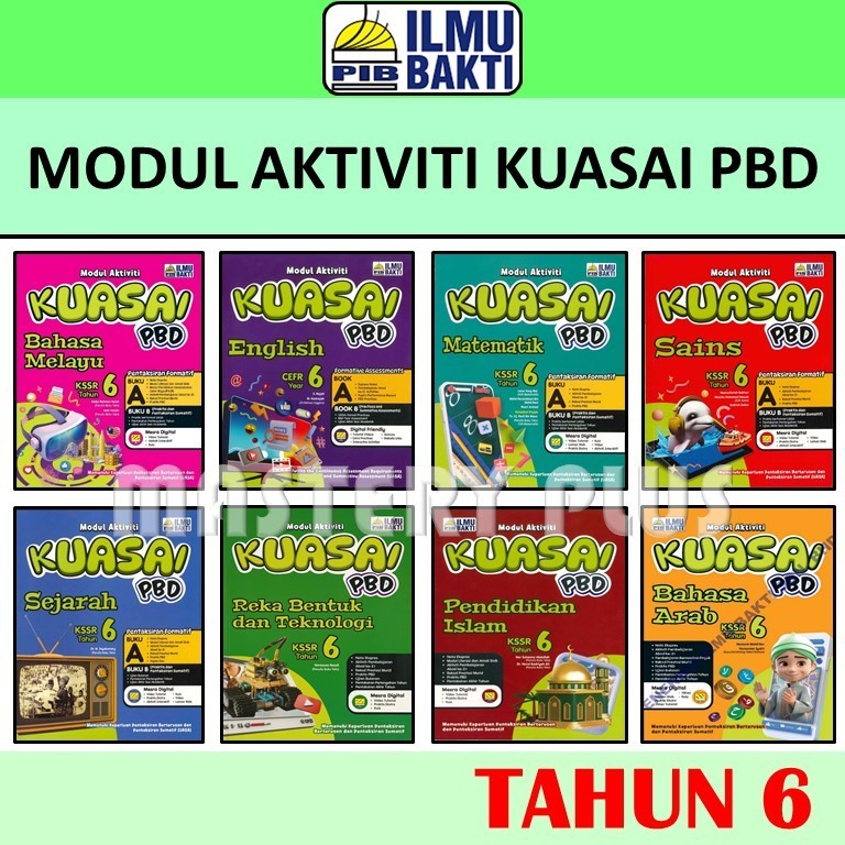 MODUL AKTIVITI KUASAI PBD TAHUN 6 KSSR 2024 | UASA - PENERBIT ILMU ...