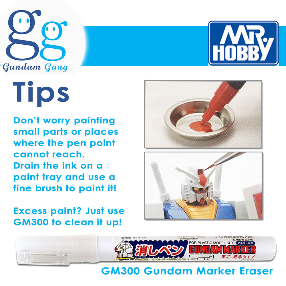 Mr. Hobby Gundam Marker GM04 GM05 GM06 GM07 GM08 GM09 GM10 GM11 GM12 ...