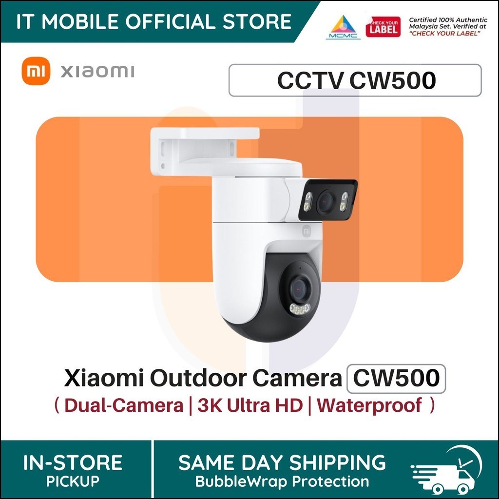 Xiaomi Outdoor Camera CW500/CW700s Double Camera Action | AI Human ...