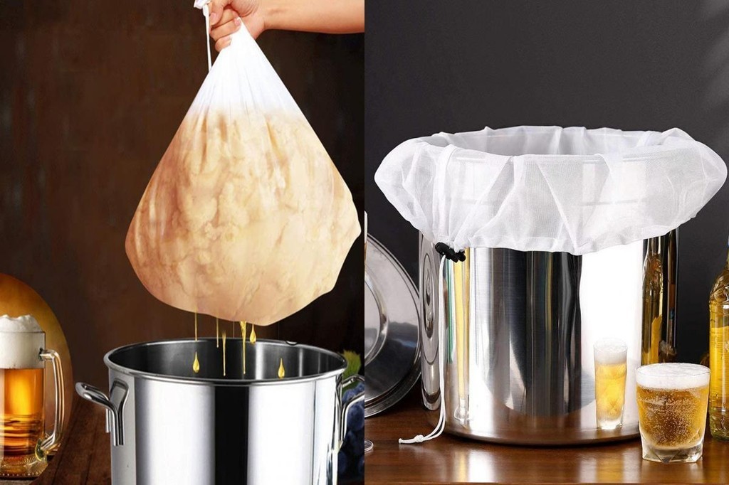 Easytouse Homebrewing Filter Bag Brewing Filter Bags with Adjustable