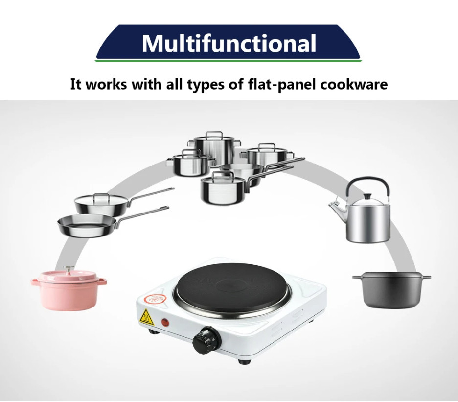 500/2000W Single Double Hot Plate Electric Stove Induction Cooker ...